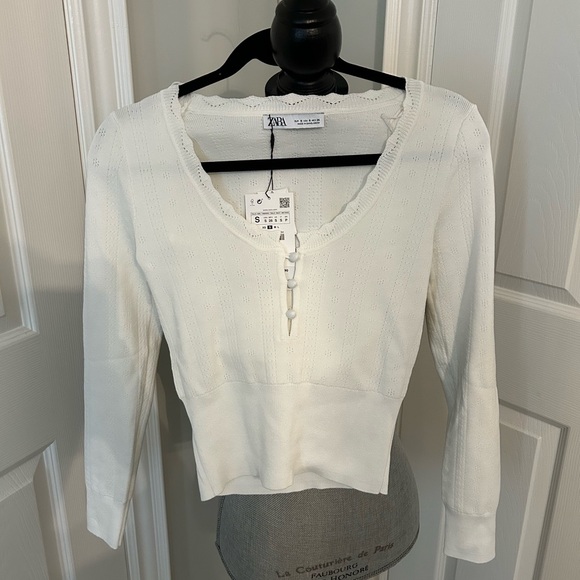 Zara long sleeve top - Picture 1 of 2